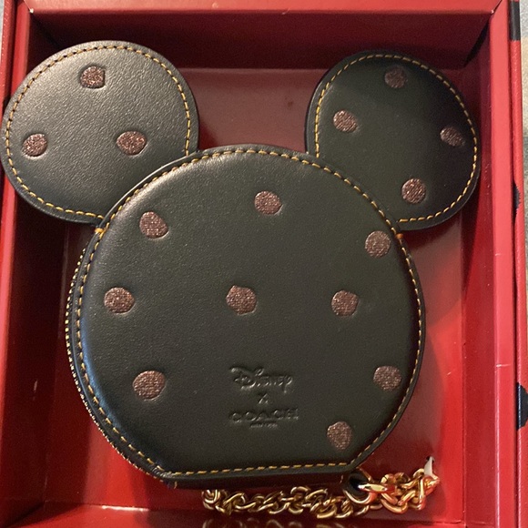 Rare Coach Minnie Mouse coin case - Picture 8 of 8